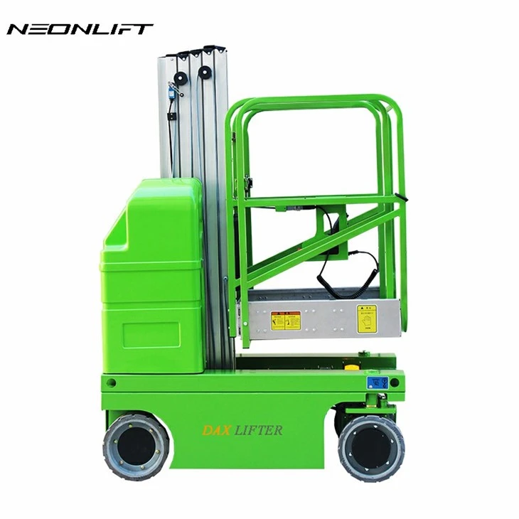 Mobile Hydraulic Vertical Self-Propelled Mast Lift