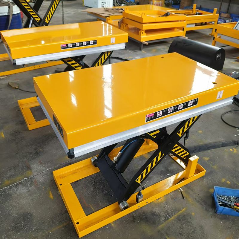 Vaste elektrische schaarheftafel
